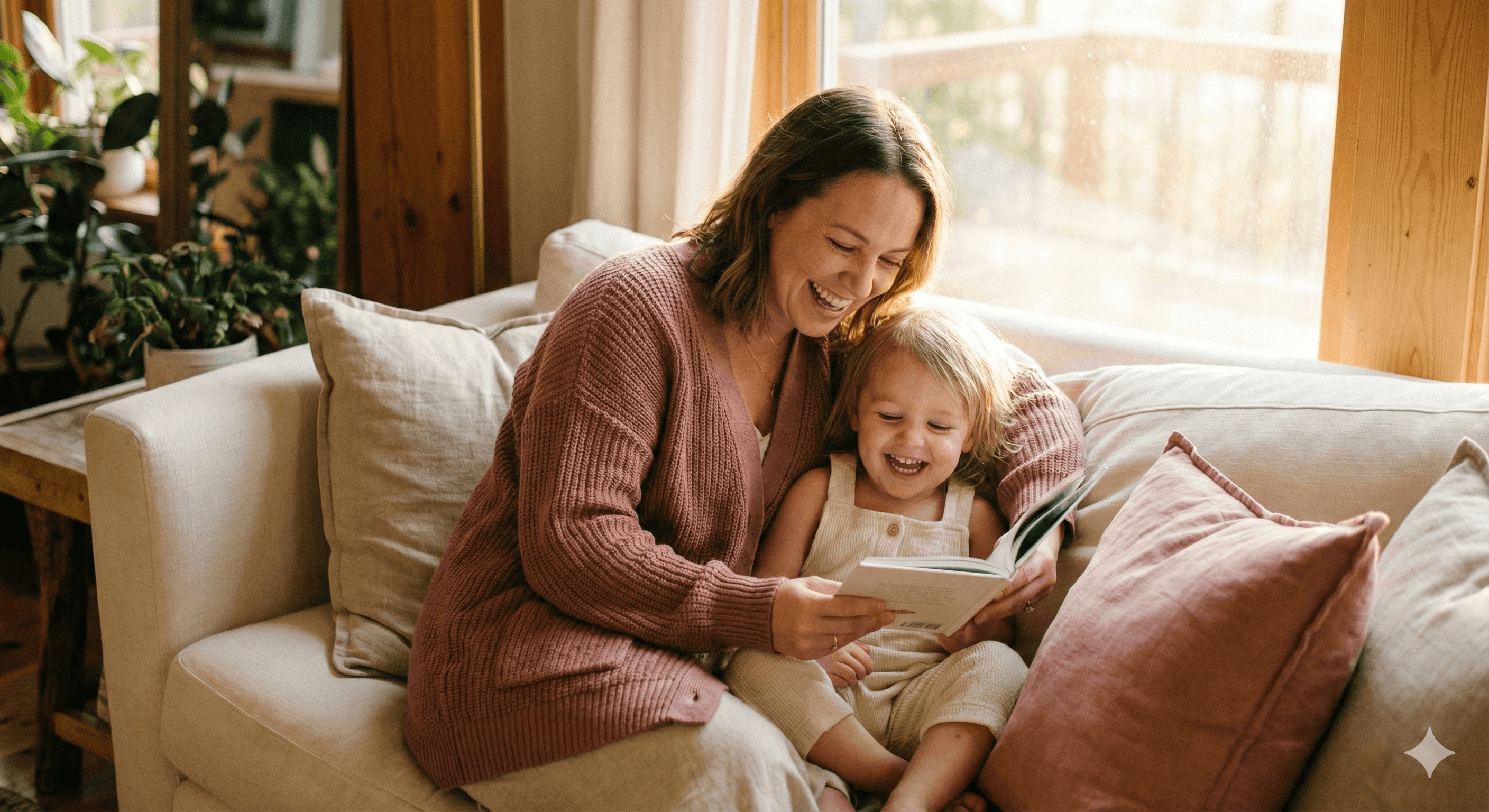Anyuka gyermekével, GondosAnya hero kép